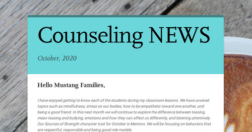 Counseling NEWS