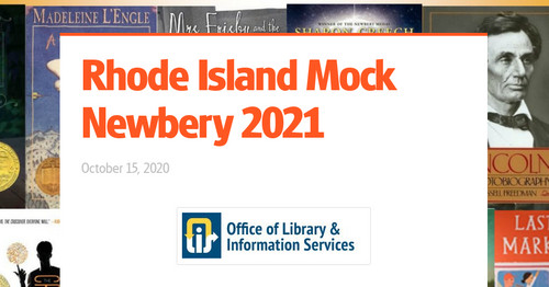 Rhode Island Mock Newbery 2021