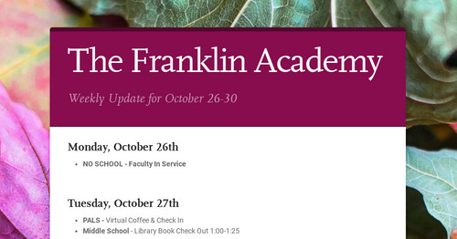 The Franklin Academy