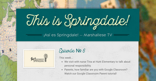 This is Springdale!