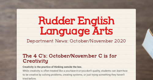 Rudder English Language Arts