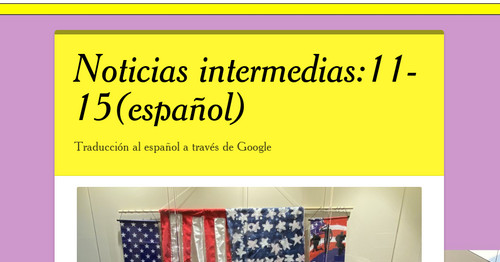 Noticias intermedias:11-15(español)