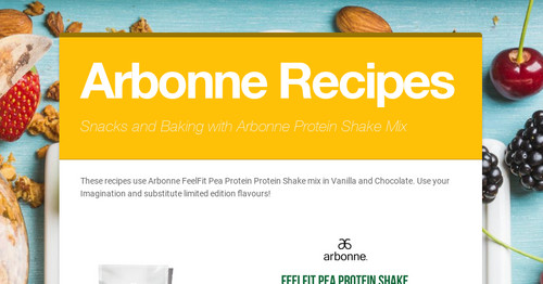 Arbonne Recipes