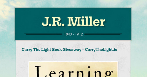 J.R. Miller