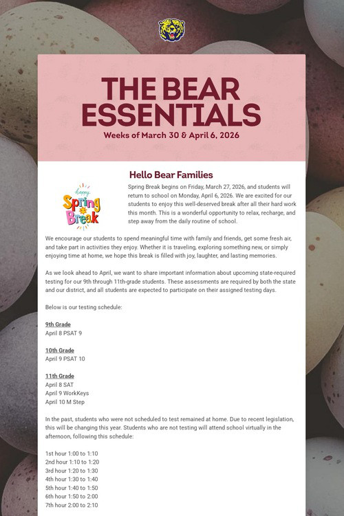 THE BEAR ESSENTIALS