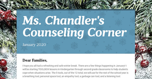 Ms. Chandler's Counseling Corner