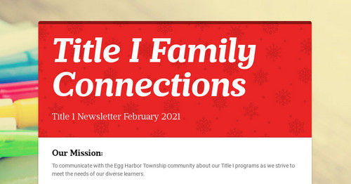 Title I Family Connections