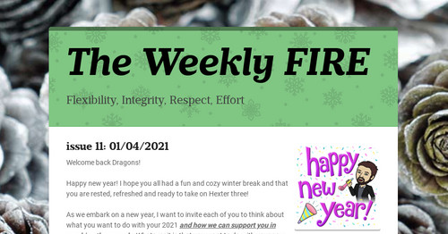 The Weekly FIRE