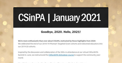CSinPA | January 2021