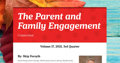 The Parent and Family Engagement