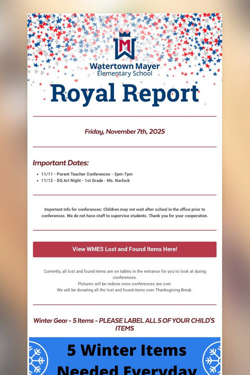 Royal Report