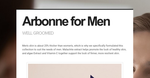 Arbonne for Men