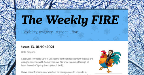 The Weekly FIRE