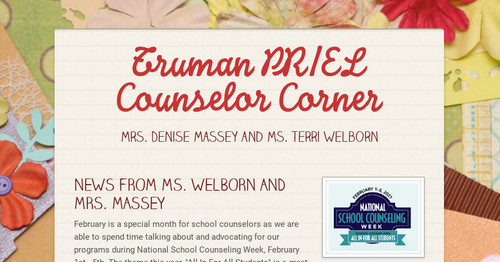 Truman PR/EL Counselor Corner
