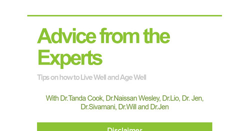 Advice from the Experts
