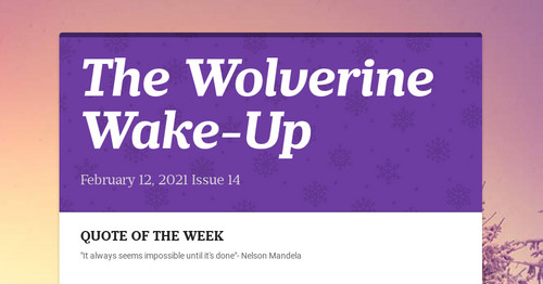 The Wolverine Wake-Up