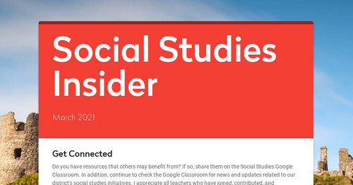 Social Studies Insider