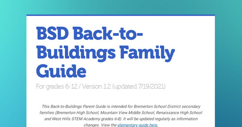 BSD Back-to-Buildings Family Guide