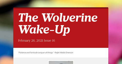 The Wolverine Wake-Up