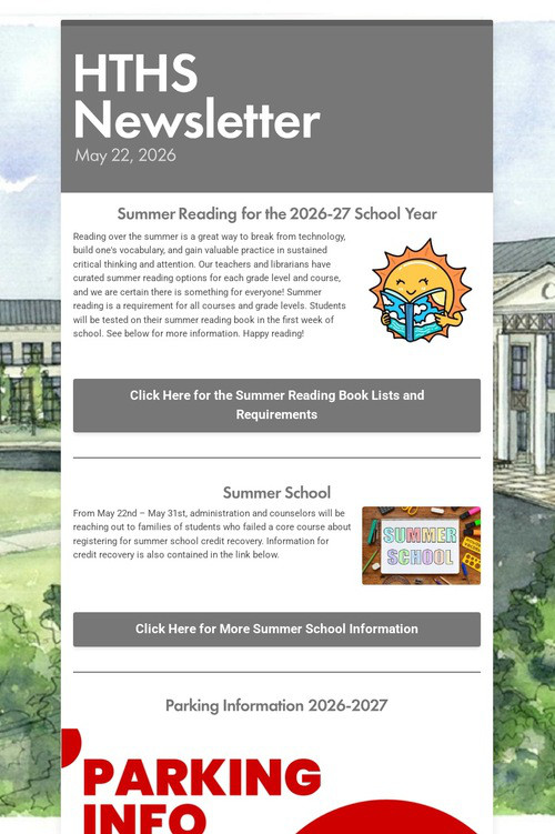 HTHS Newsletter