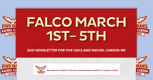 Falco March 1st- 5th
