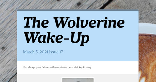 The Wolverine Wake-Up