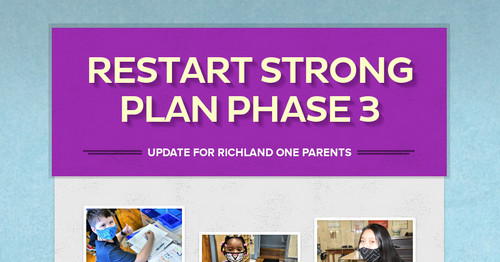 Restart Strong Plan Phase 3