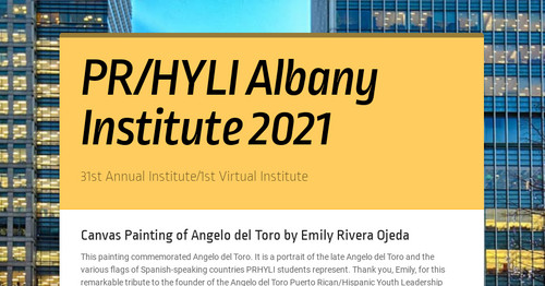 PR/HYLI Albany Institute 2021