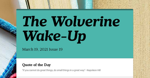 The Wolverine Wake-Up