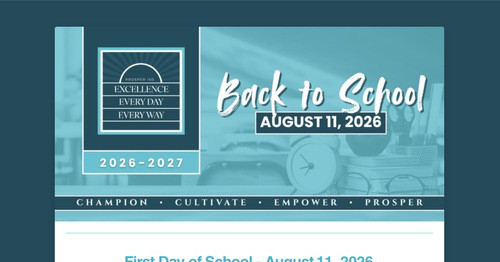 Back to School Edition