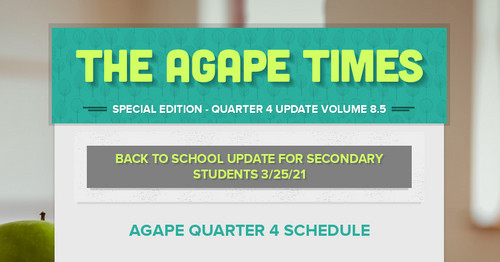 The AGAPE Times