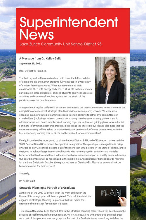 Superintendent News