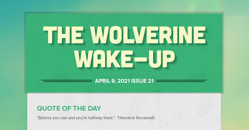 The Wolverine Wake-Up
