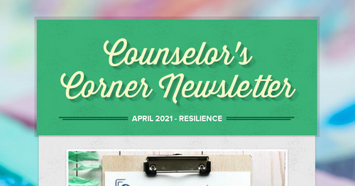 Counselor's Corner Newsletter