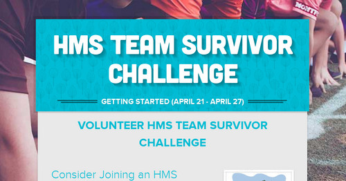 HMS Team Survivor Challenge