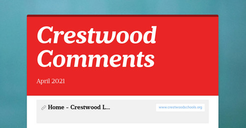 Crestwood Comments