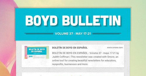 Boyd Bulletin