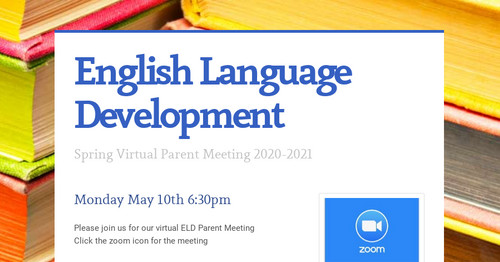 English Language Development
