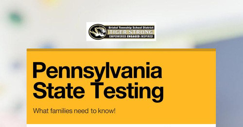 Pennsylvania State Testing