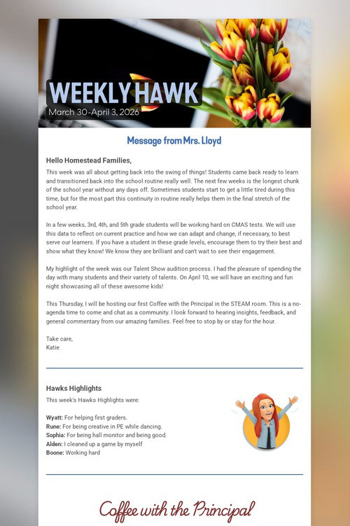 WEEKLY HAWK