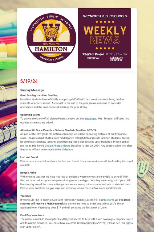Thomas V. Hamilton Elementary