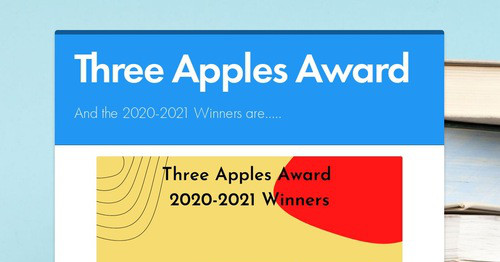 Three Apples Award