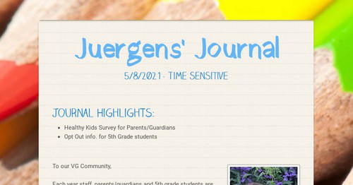 Juergens' Journal