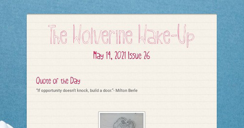 The Wolverine Wake-Up