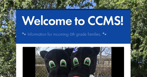 Welcome to CCMS!
