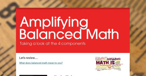 Smore Math Design newsletters to spread the word online | Smore