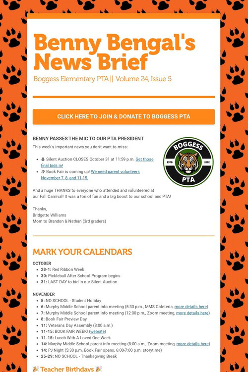 Benny Bengal's News Brief
