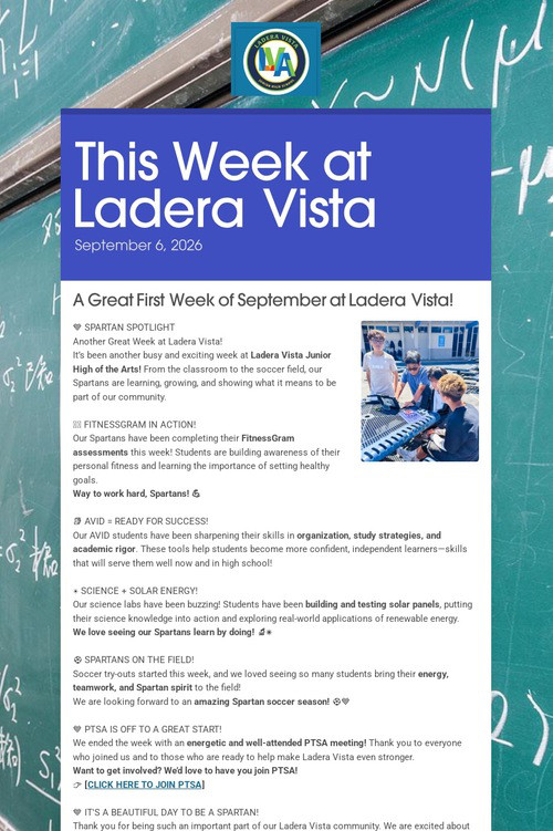 This Week at Ladera Vista