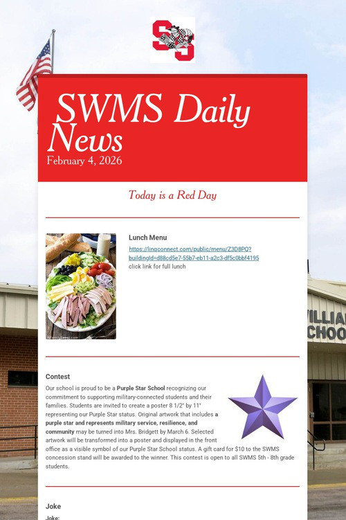 SWMS Daily News