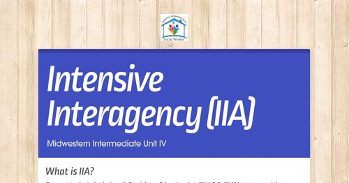 Intensive Interagency (IIA)